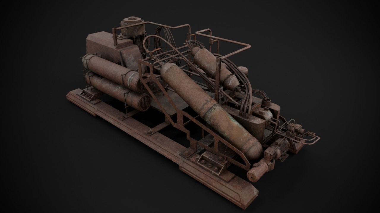 Machinery device 3D model_13