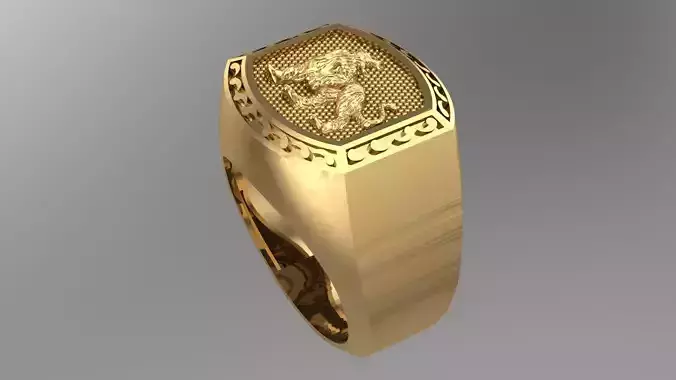 MENS RINGS WITH MOTIF - R17