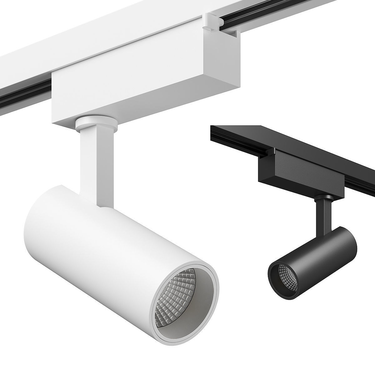 21821X Fuoco Lightstar LED lamp for 1-phase track 3D model_1