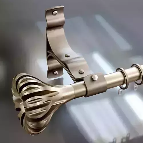 Bracket for curtain rods