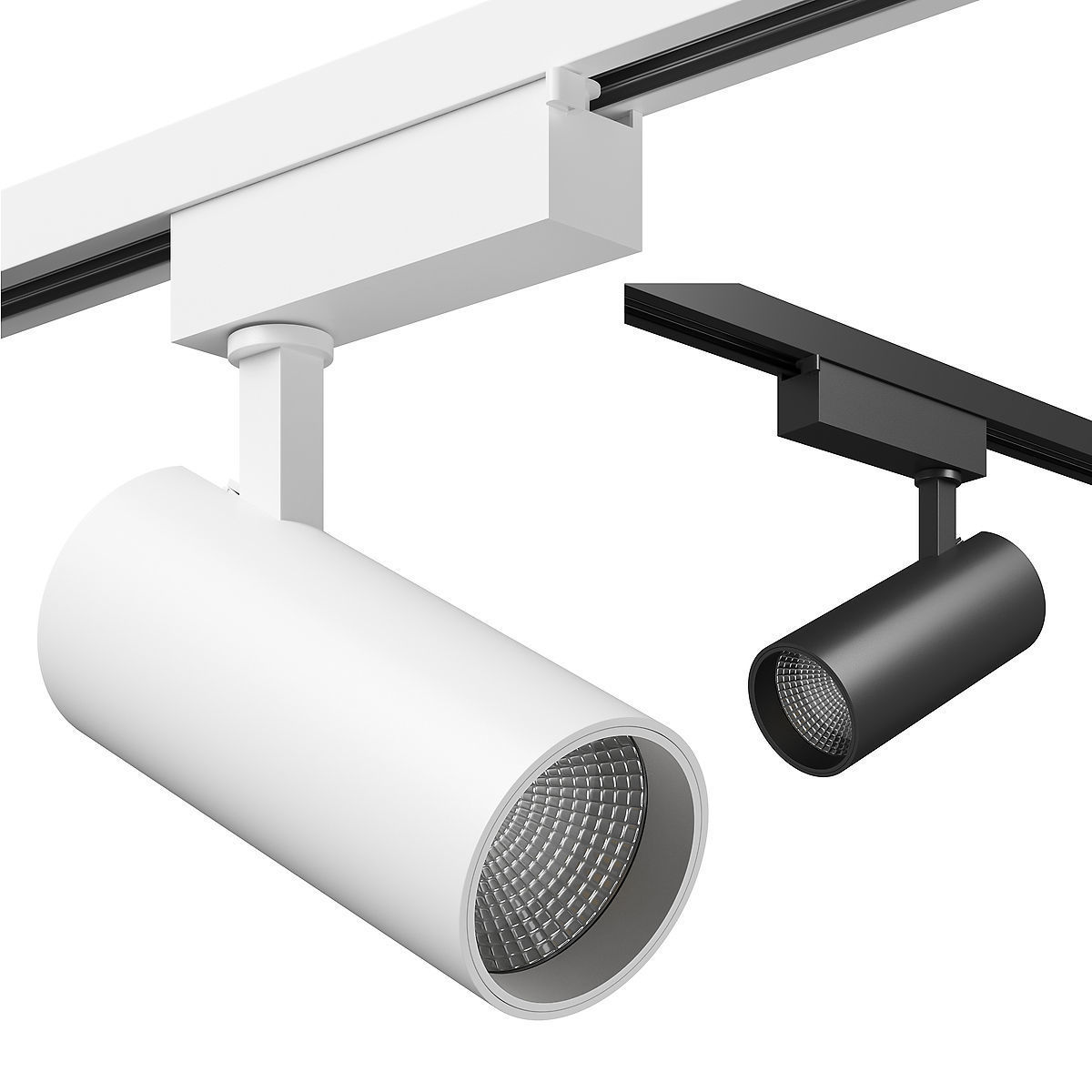 21823X Fuoco Lightstar LED lamp for 1-phase track 3D model_1