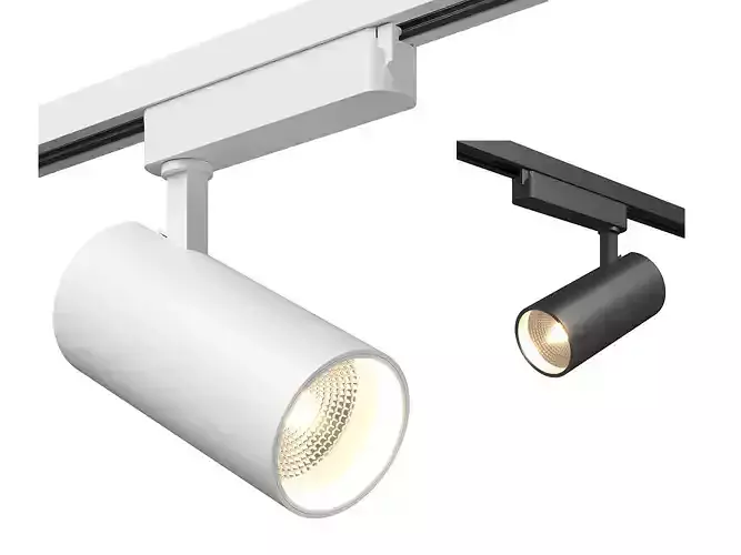 21824X Fuoco Lightstar LED lamp for 1-phase track 3D model