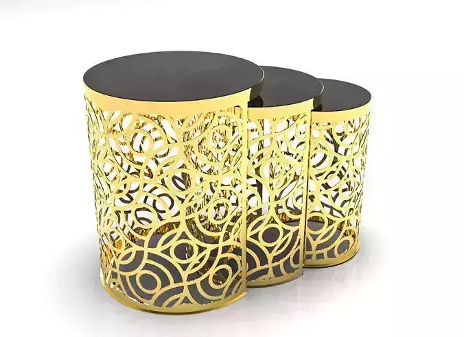 Metal Round Table 05