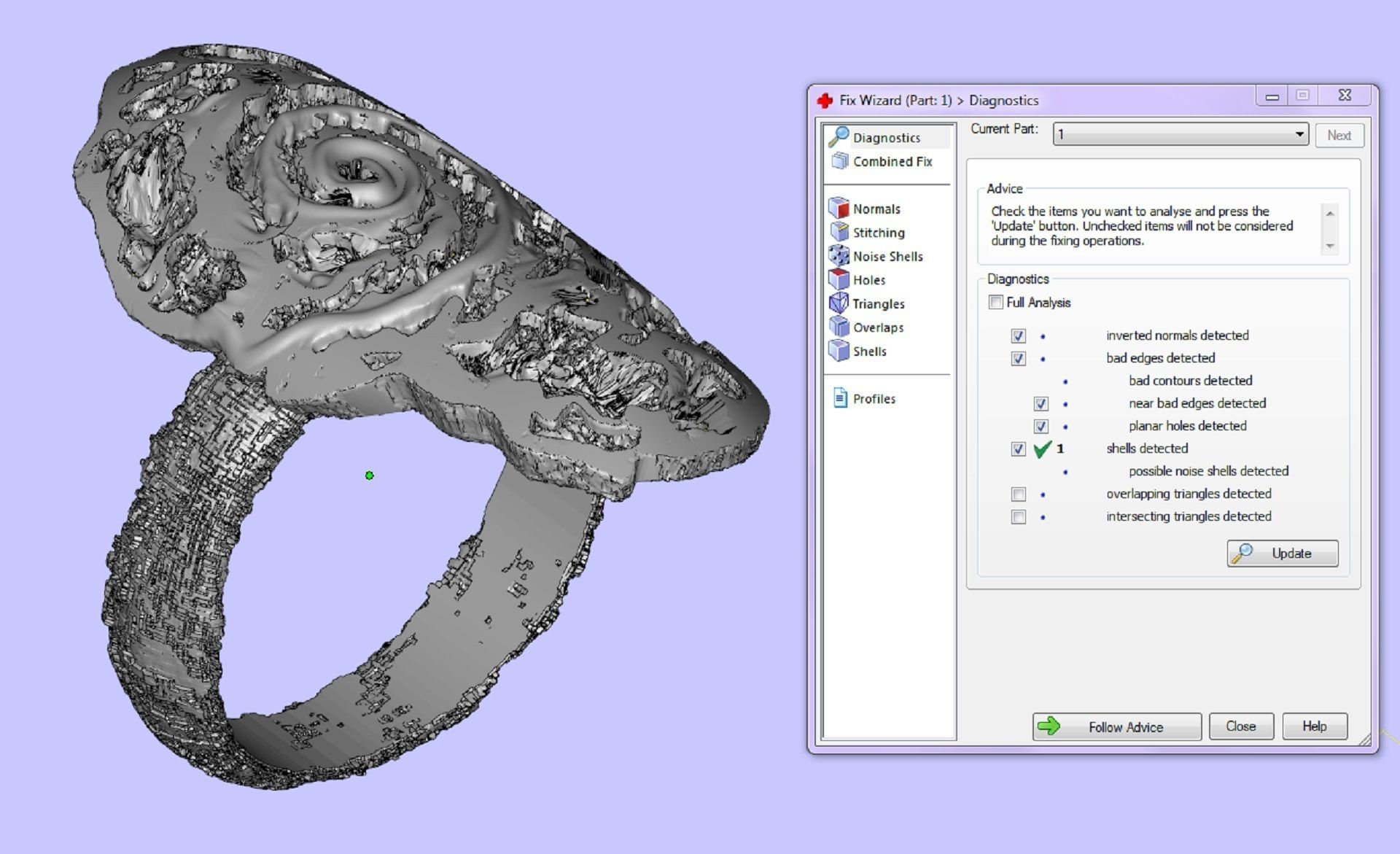 ring of unusual form ammonite 3D print model_4