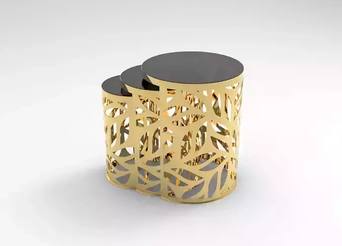 Metal Round Table 07