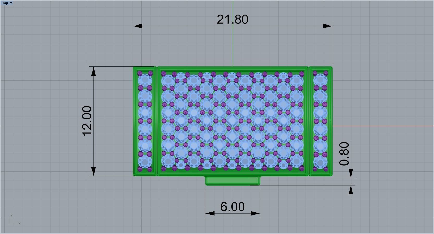 DIAMOND CHAIN MIAMI KUBAN CHAIN 10 MM FOR BRACELET OR NECKLACE 3D print model_3