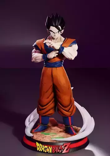 Gohan Mystic 3D print model