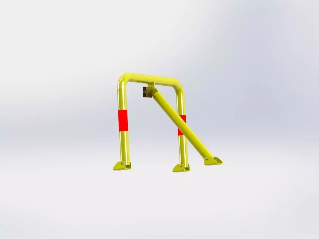 Parking Block Free 3D model