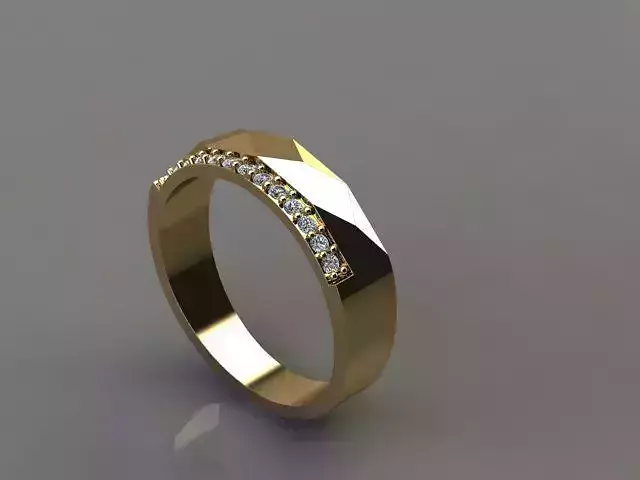 Faceted Ring