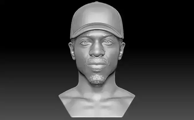 Andre 3000 bust for 3D printing 3D print model
