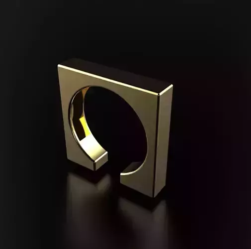 Ring square 3D print model