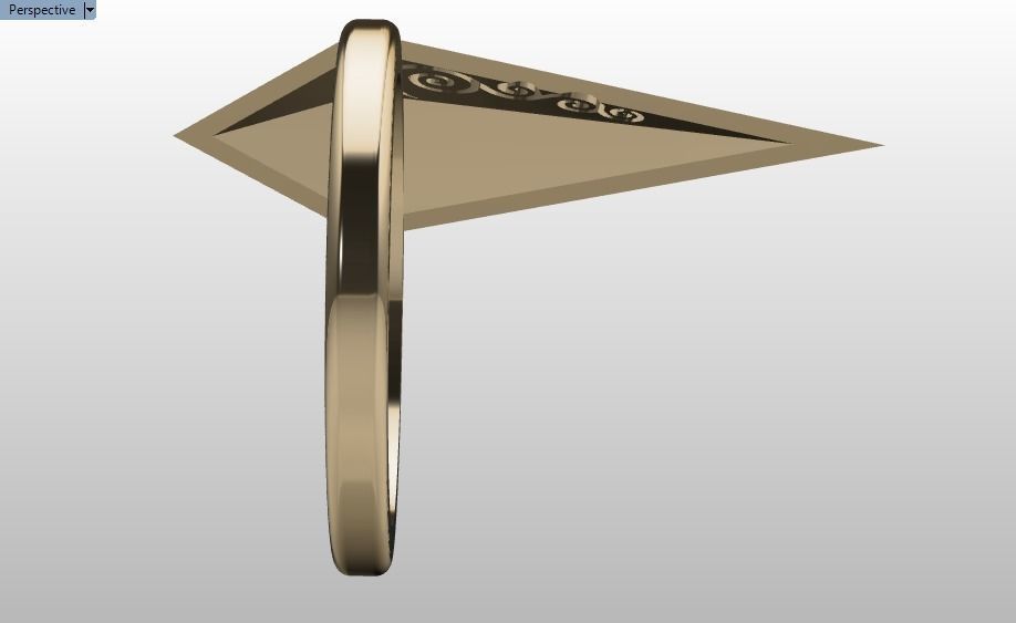 rhombic ring 3D print model_26