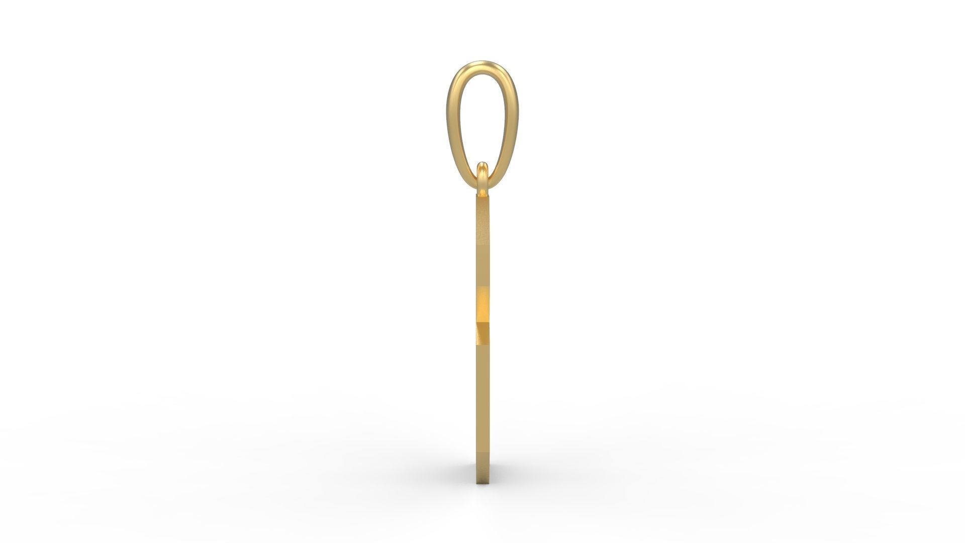 Initial Letters Pendant Monshter B 3D print model_2