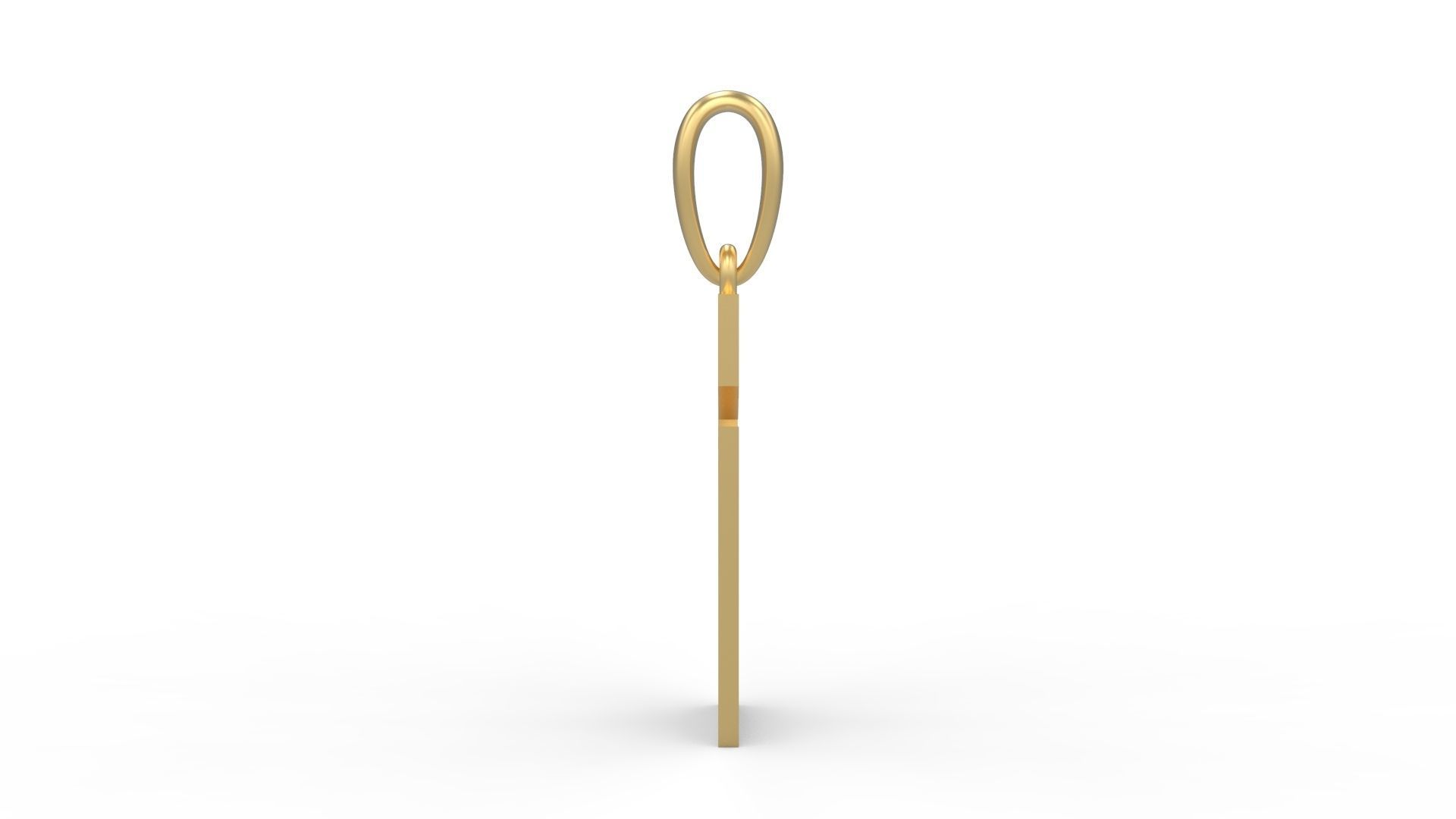 Initial Letters Pendant Monshter G 3D print model_2