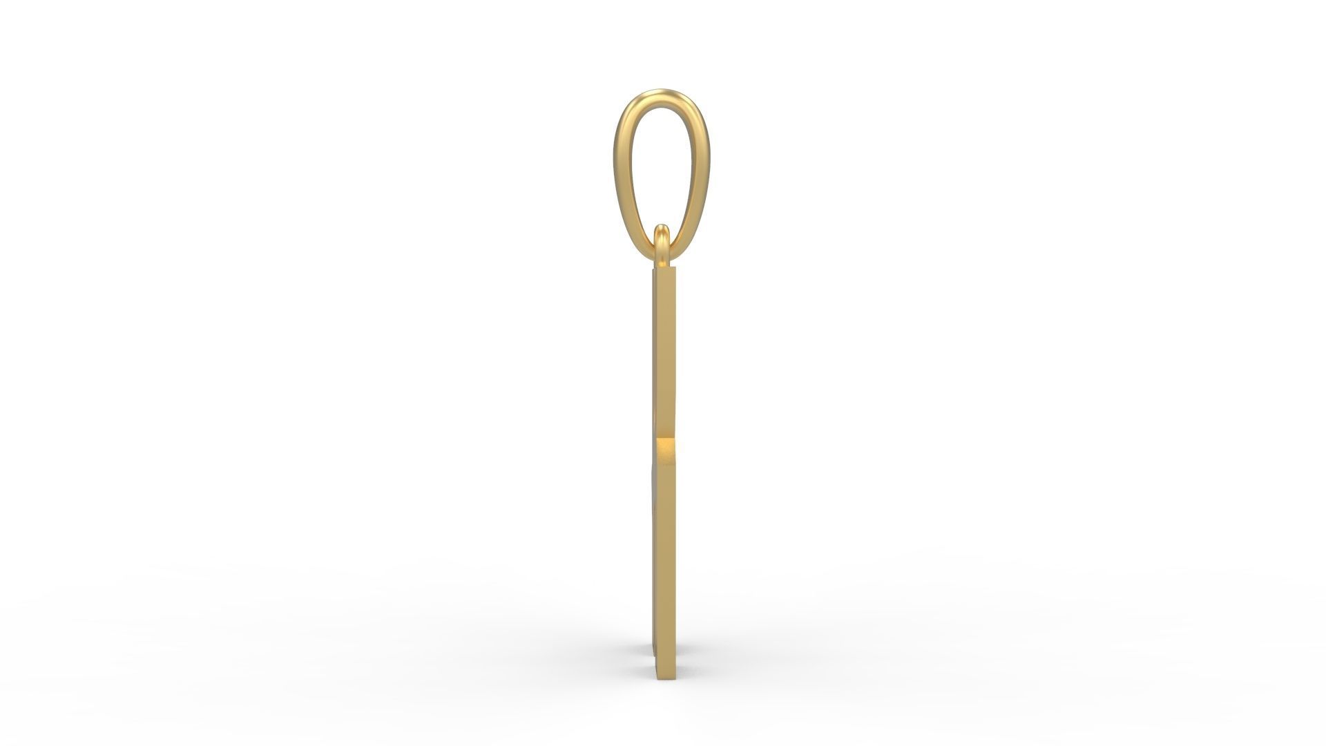 Initial Letters Pendant Monshter K 3D print model_2