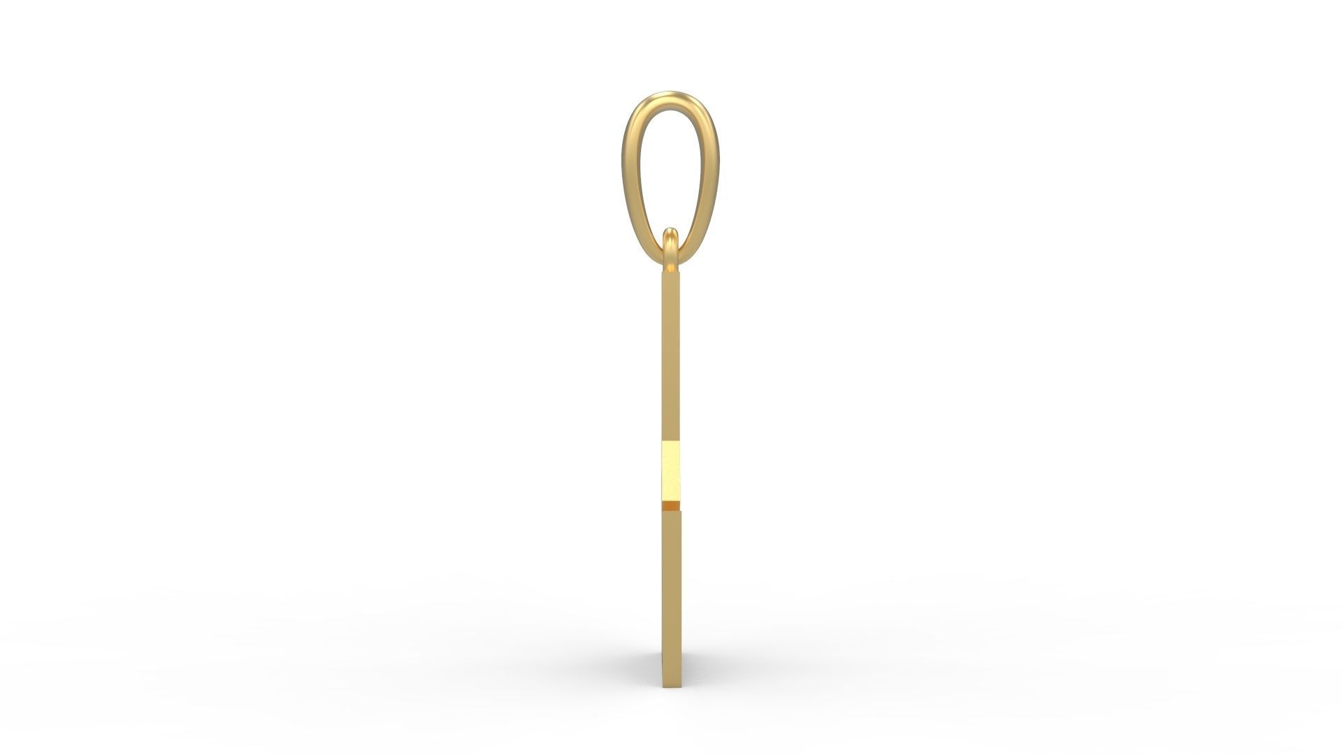 Initial Letters Pendant Monshter L 3D print model_2