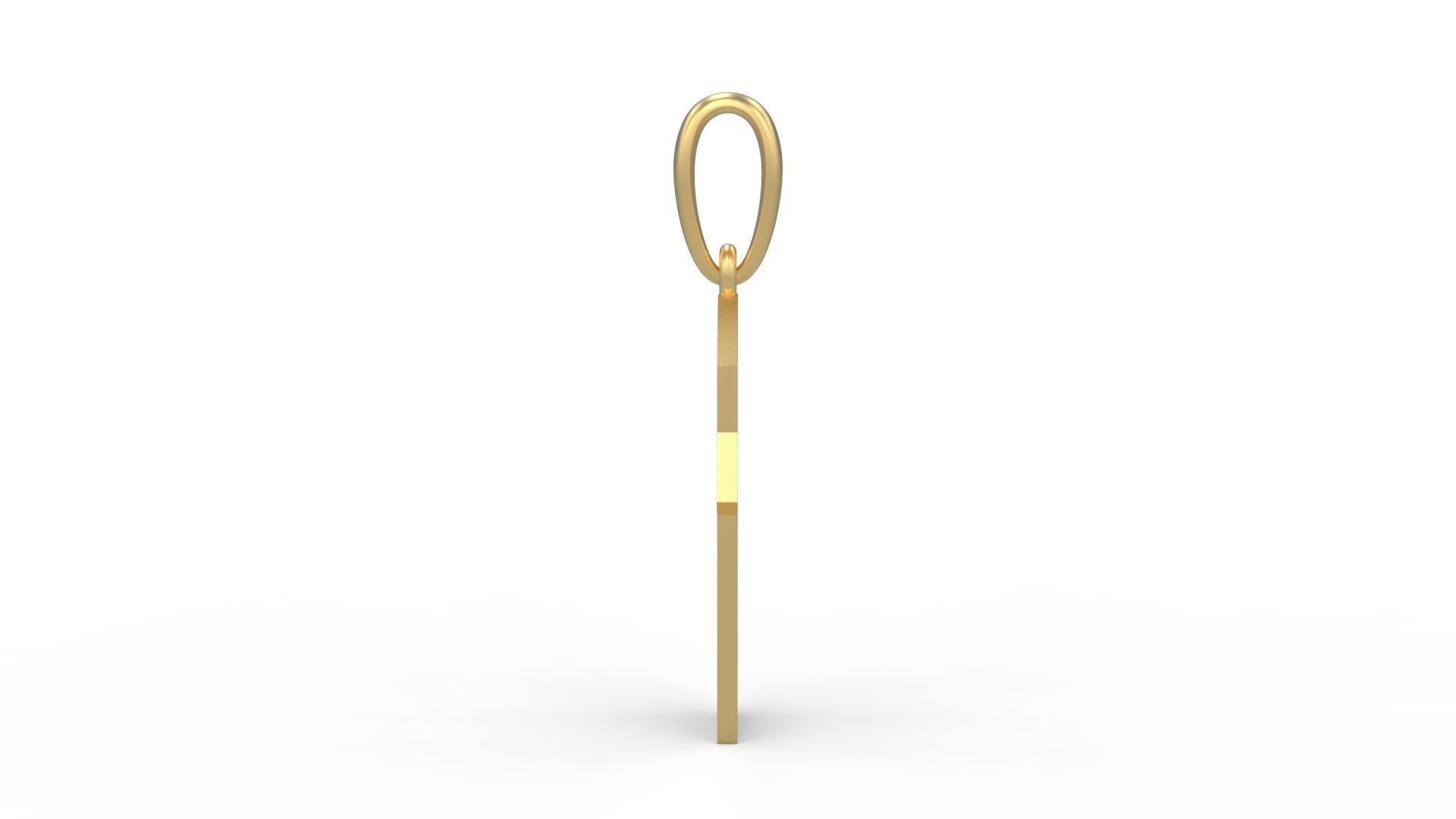 Initial Letters Pendant Monshter O 3D print model_2