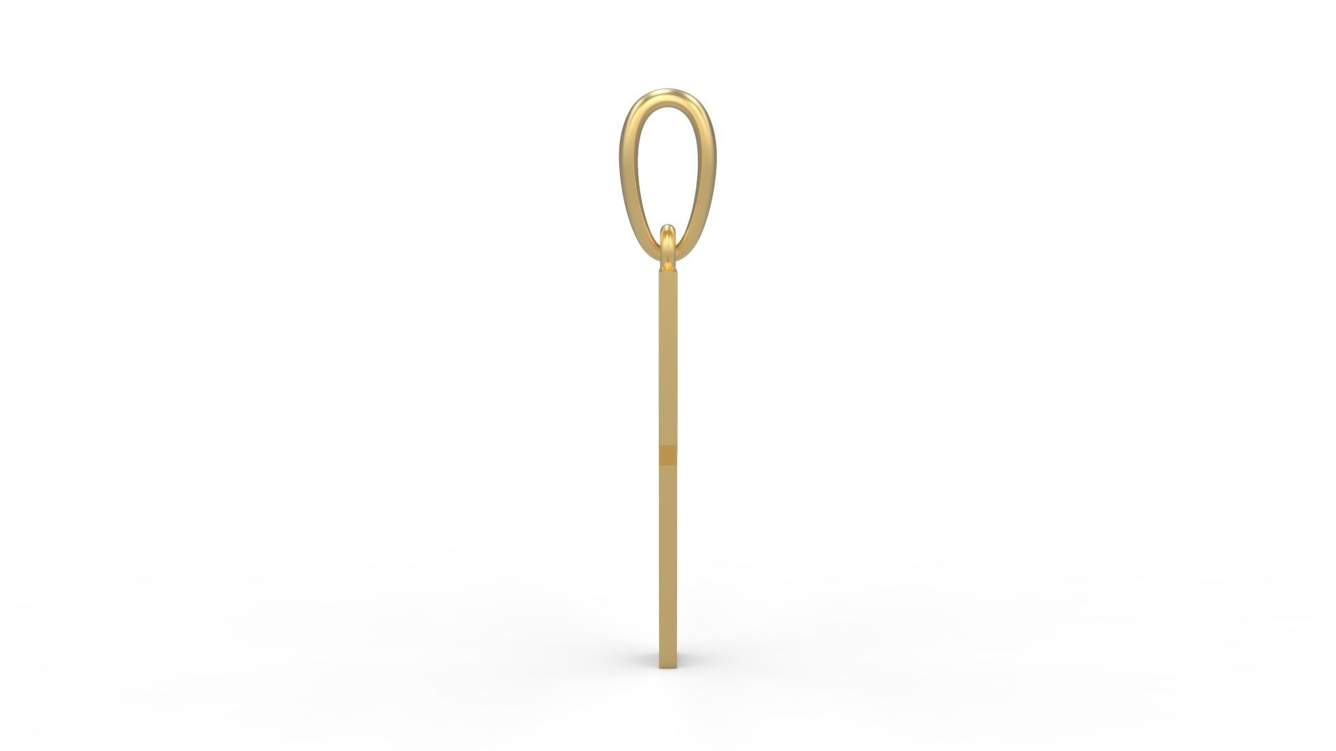 Initial Letters Pendant Monshter Y 3D print model_2