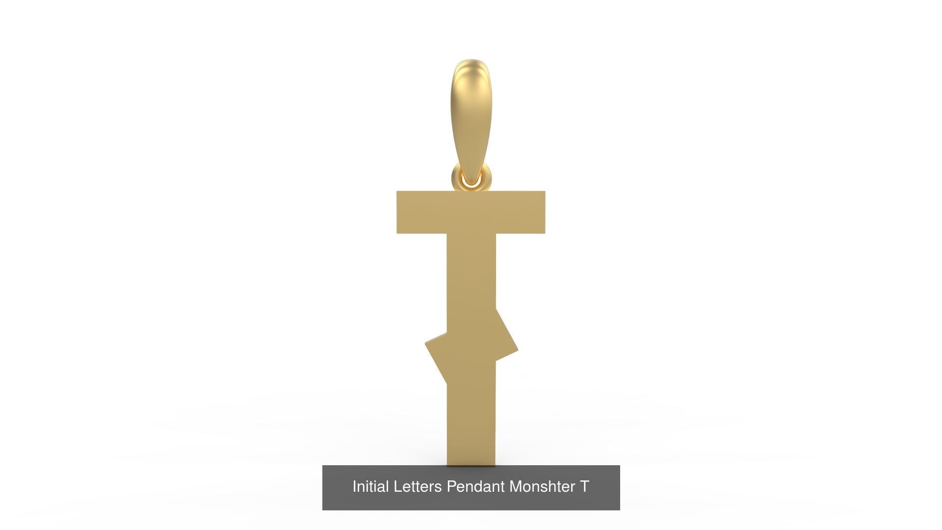 Initial Letters Pendant Alphabets Monshter 3D Model Collection_22