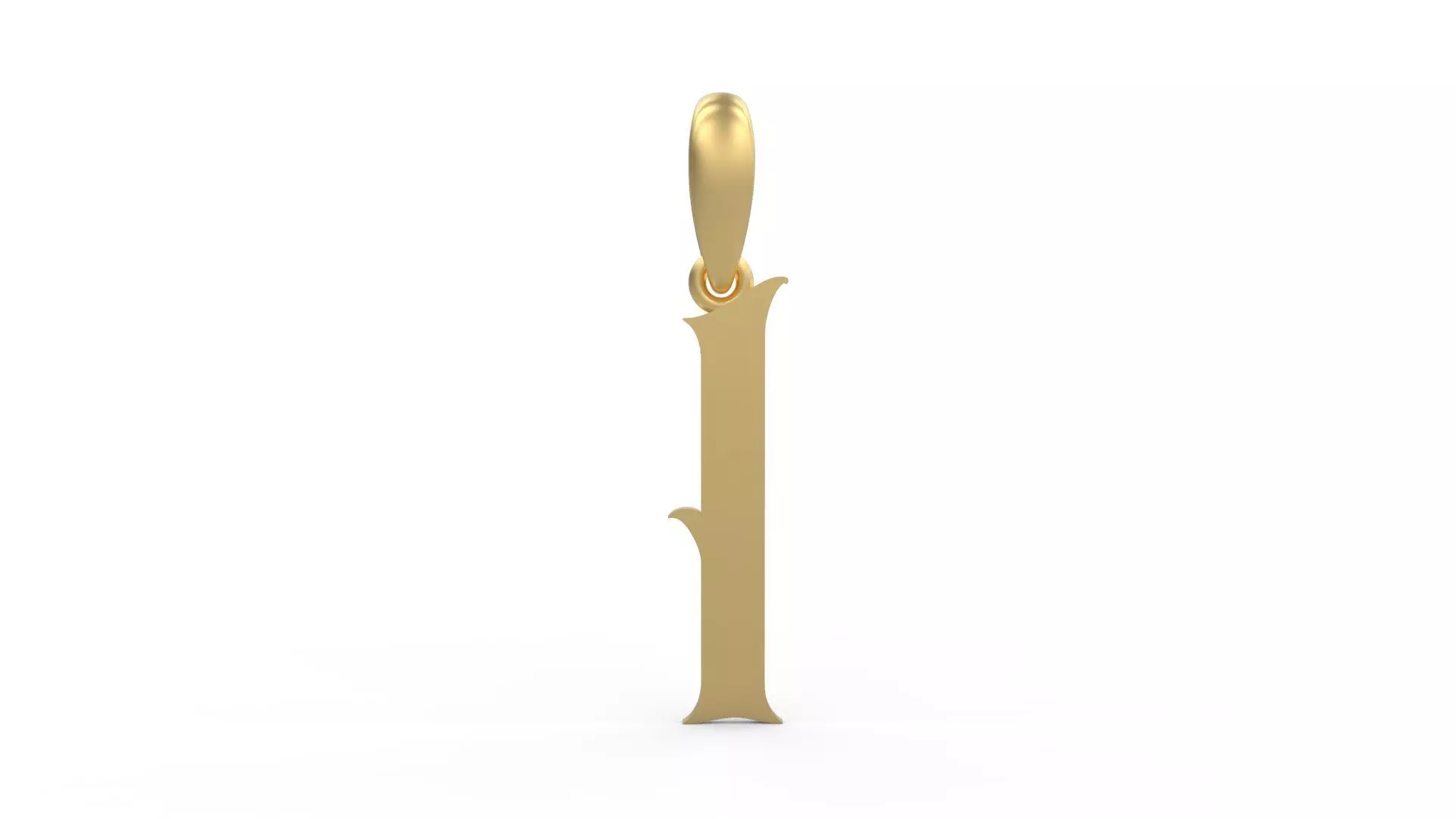 Initial Letters Pendant Morgana I 3D print model_0