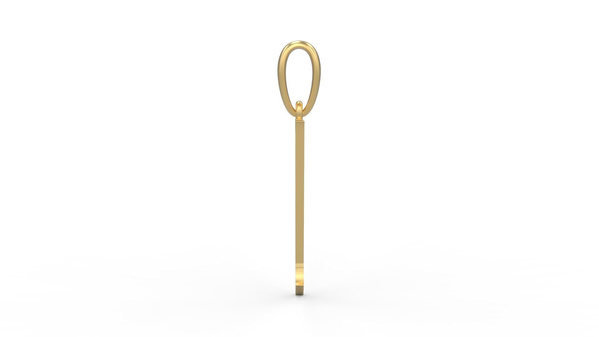 Initial Letters Pendant Morgana V 3D print model_2