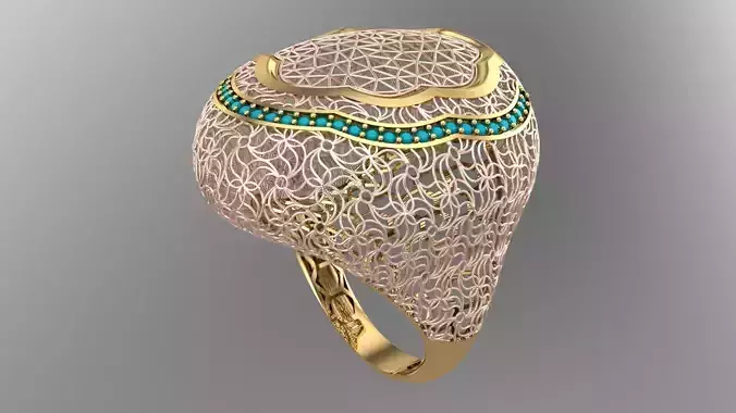 SINGLE ROW STONE RING COLLECTION -R02-