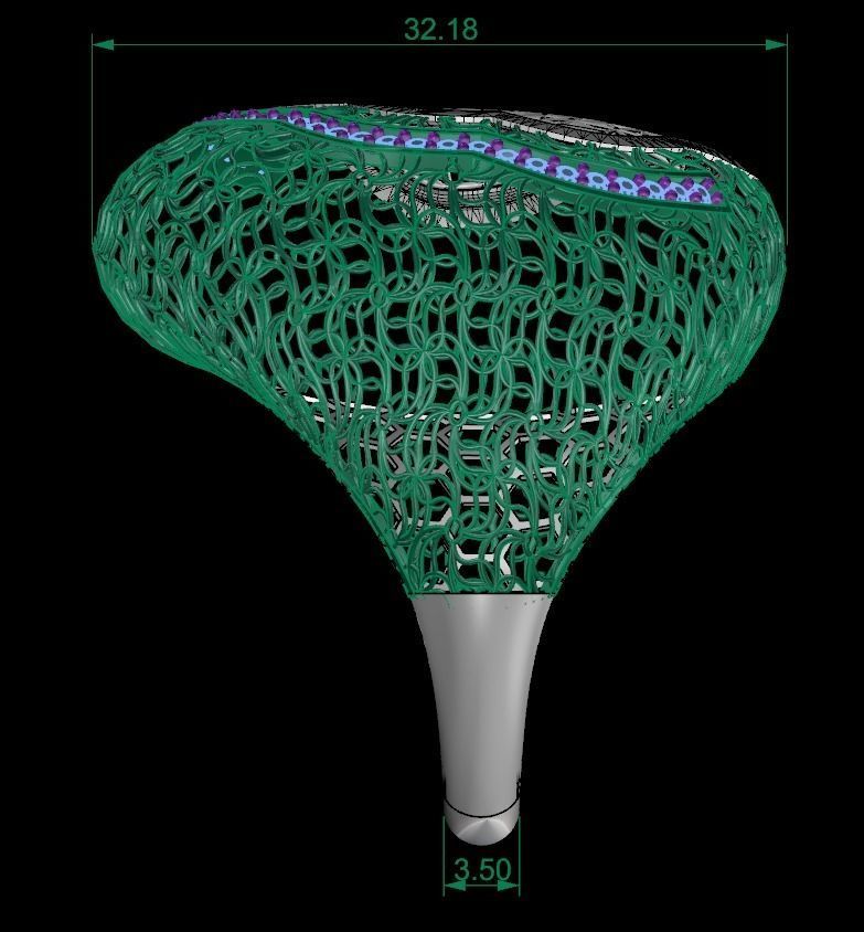 SINGLE ROW STONE RING COLLECTION -R02- 3D print model_11