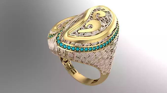 SINGLE ROW STONE RING COLLECTION - R04-