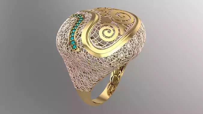 SINGLE ROW STONE RING COLLECTION -R05-