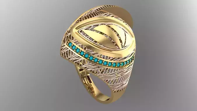 SINGLE ROW STONE RING COLLECTION -R09-