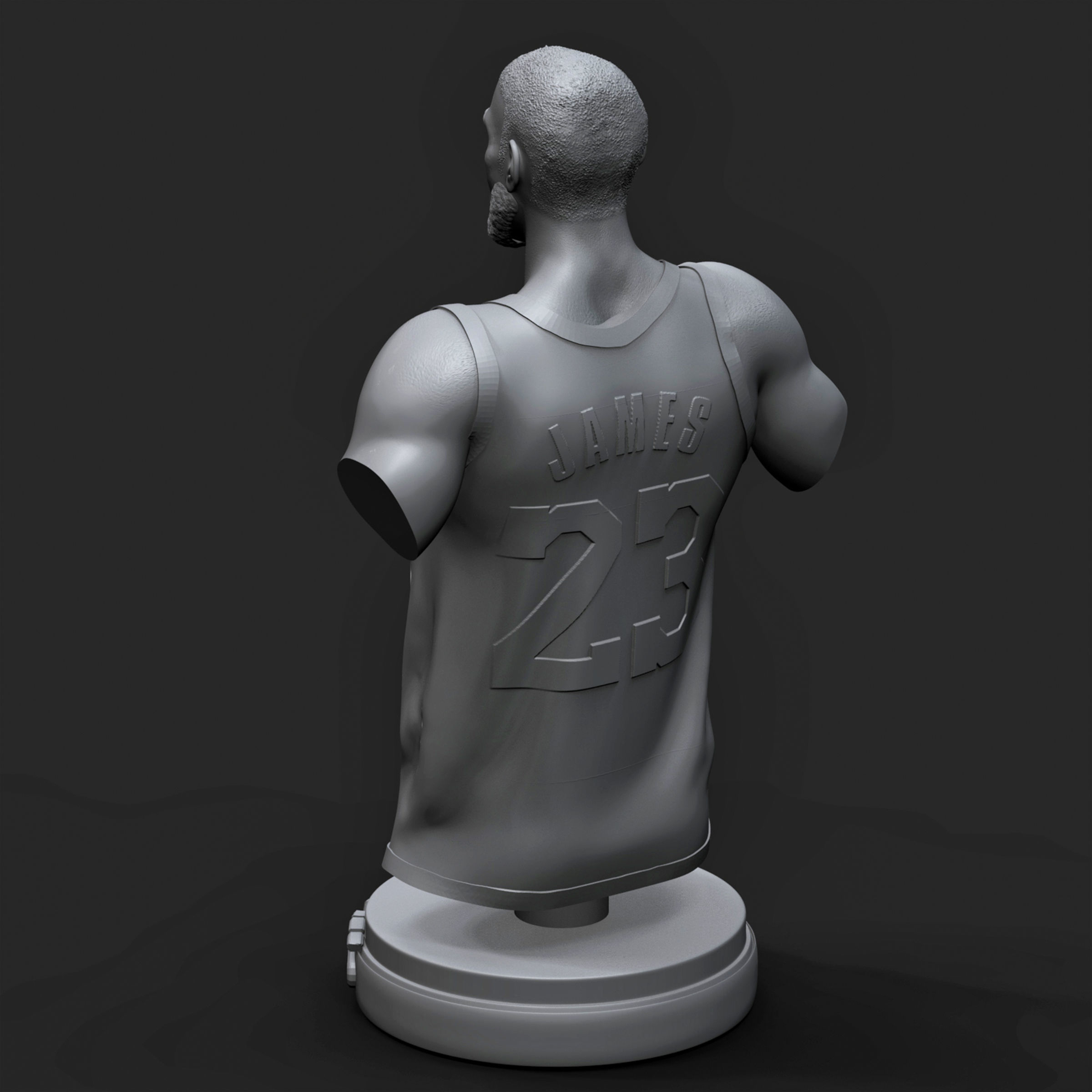 LeBron James 3D Printable 1 3D print model_6