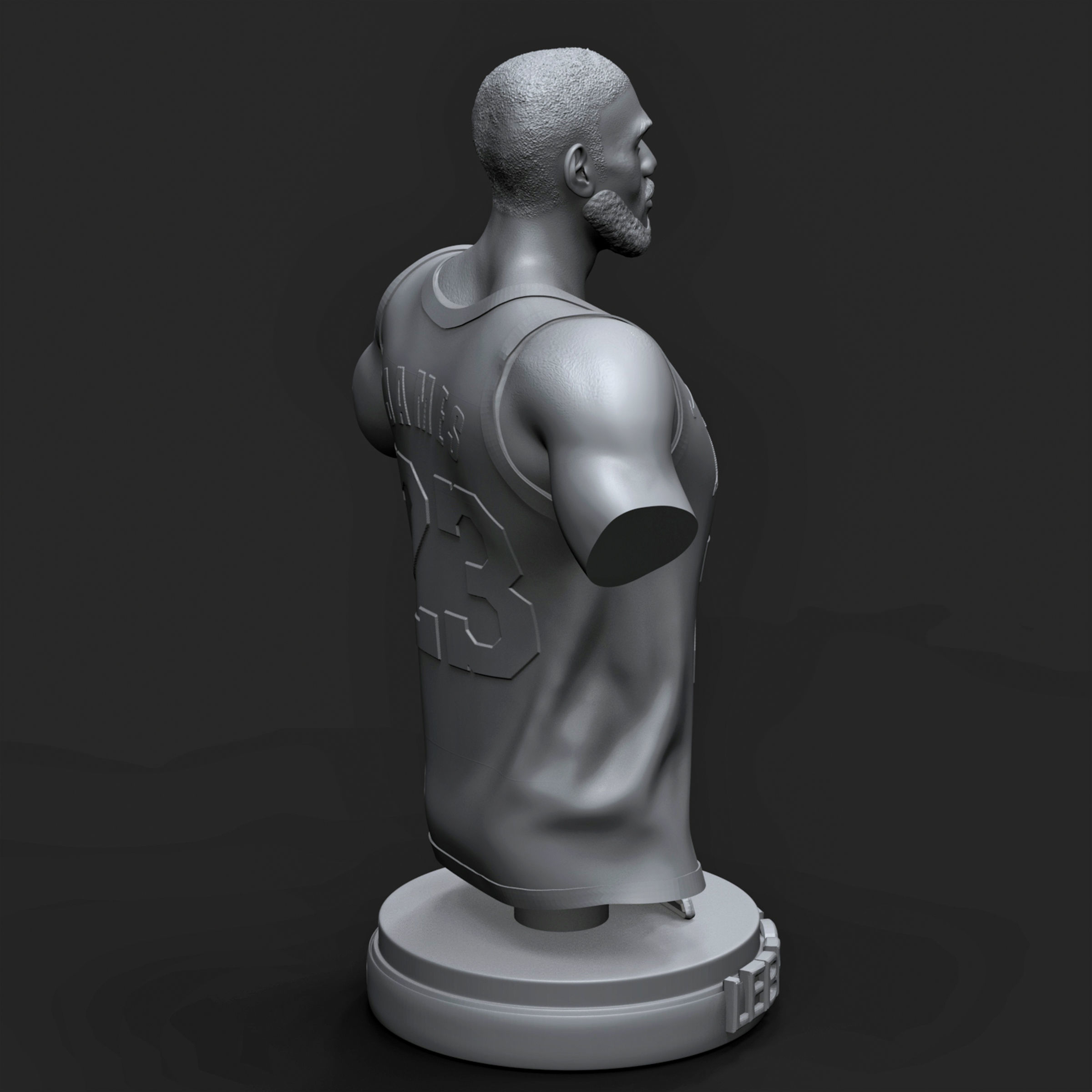 LeBron James 3D Printable 1 3D print model_7