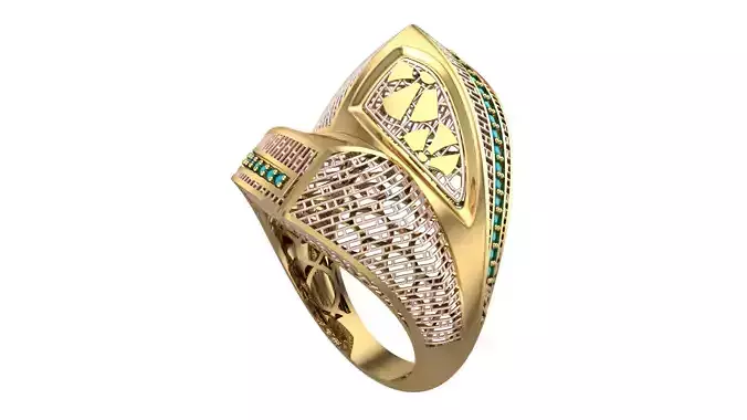 SINGLE ROW STONE RING COLLECTION -R11-