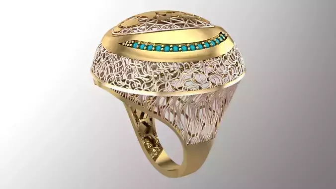 SINGLE ROW STONE RING COLLECTION -R12-