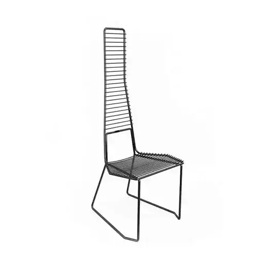 Contemporary Straightback Tall Chair