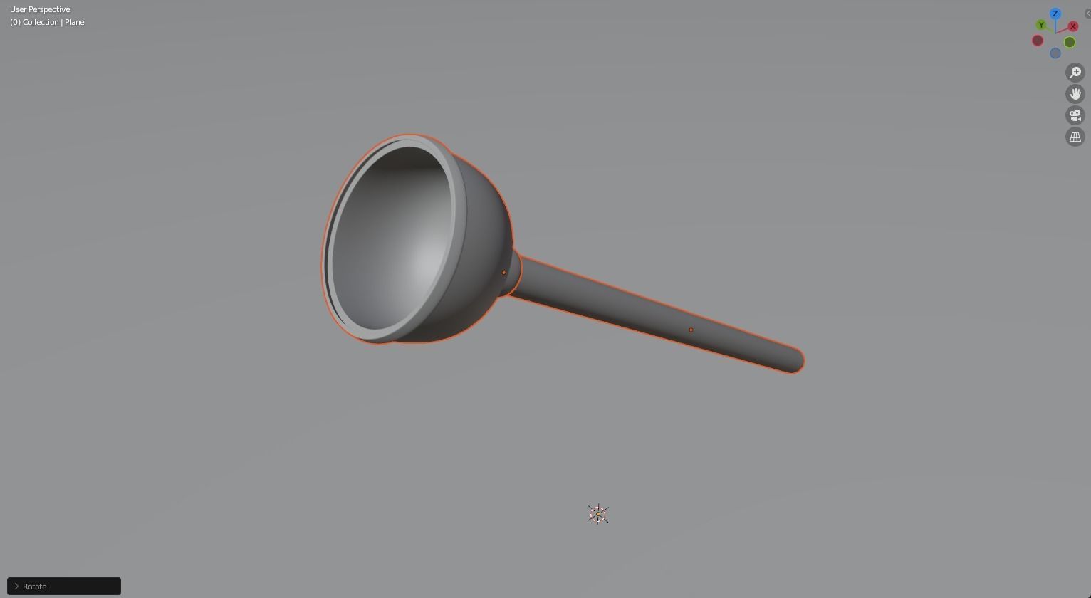 Sink and Toilet Plunger 3D Model 3D model_6