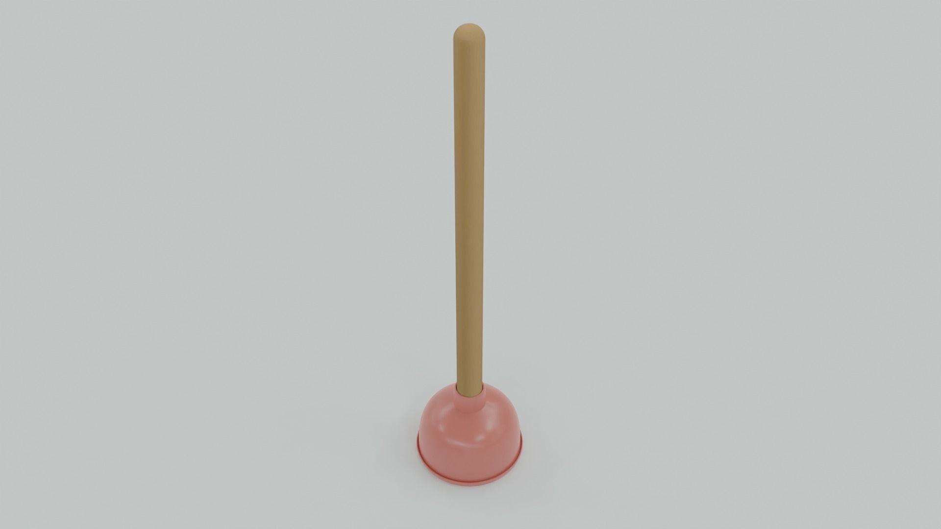 Sink and Toilet Plunger 3D Model 3D model_2