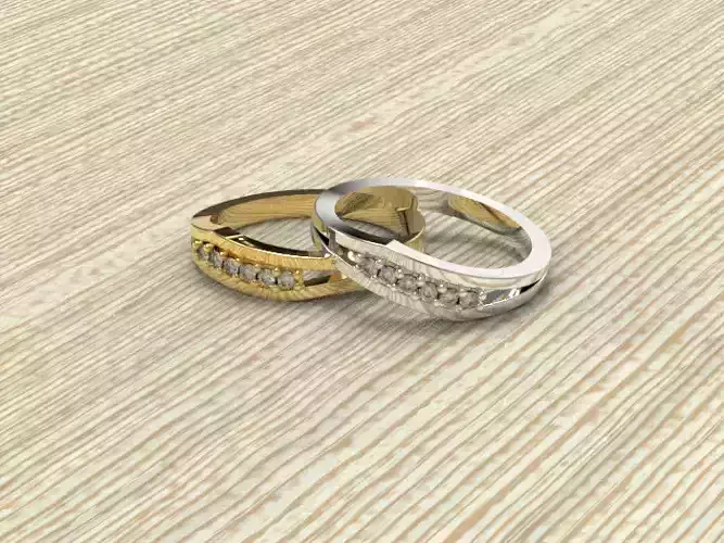 simple ring 3D print model