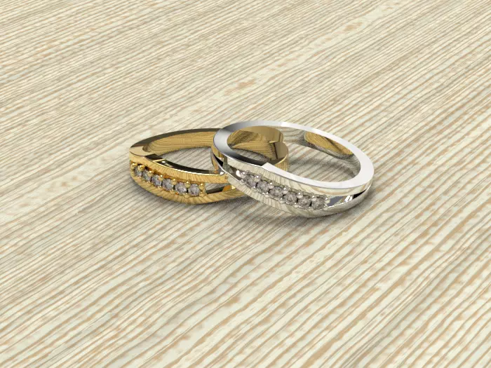 simple ring 3D print model