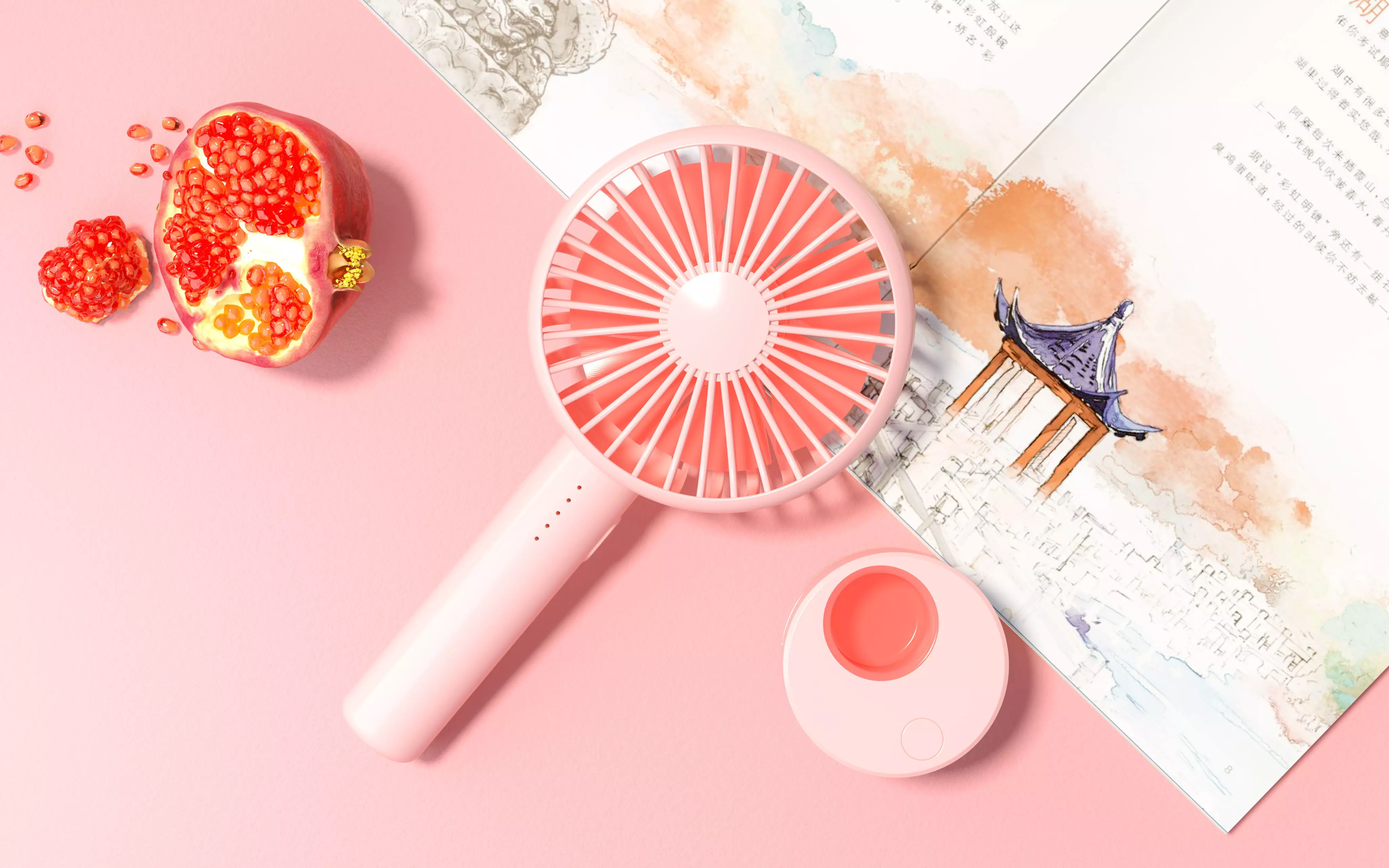 Small Fan 3 3D model_0