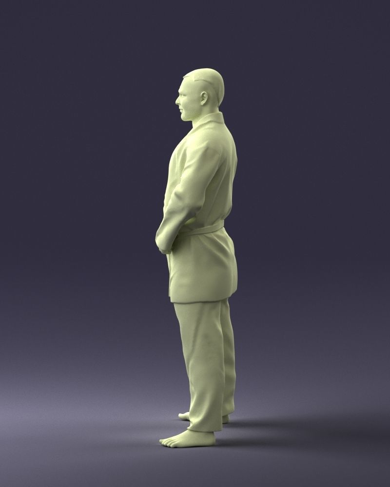 000089 Judo Fighter 1105 3dp 3D print model_13