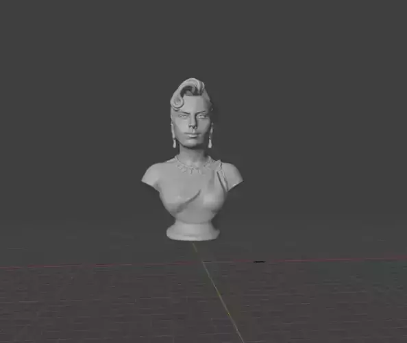 Lady GAGA 3D print model