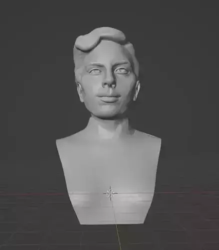 Lady GAGA 3D print model