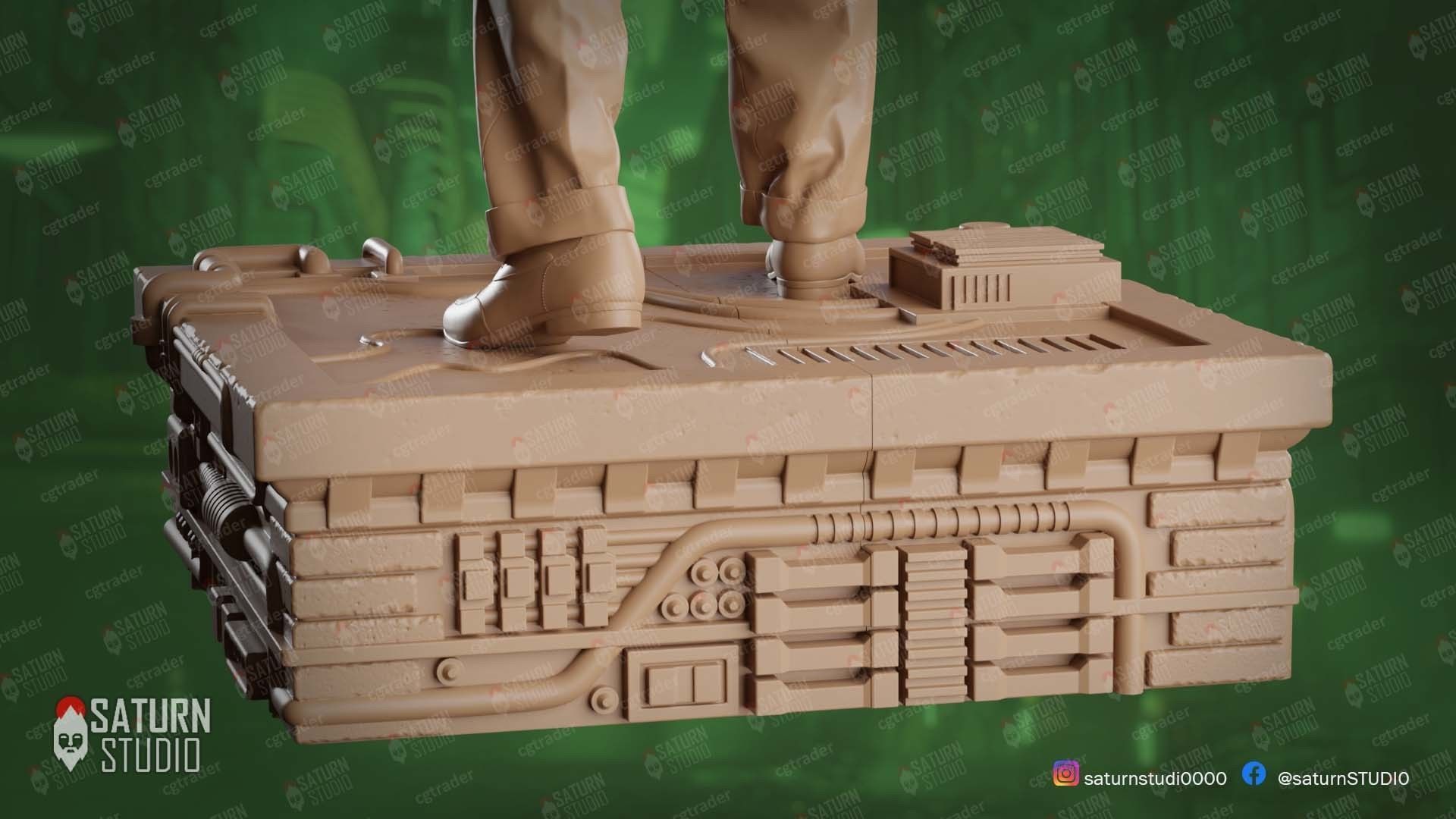 Gaff Blade Runner 3d print model 3D print mode 3D print model_10