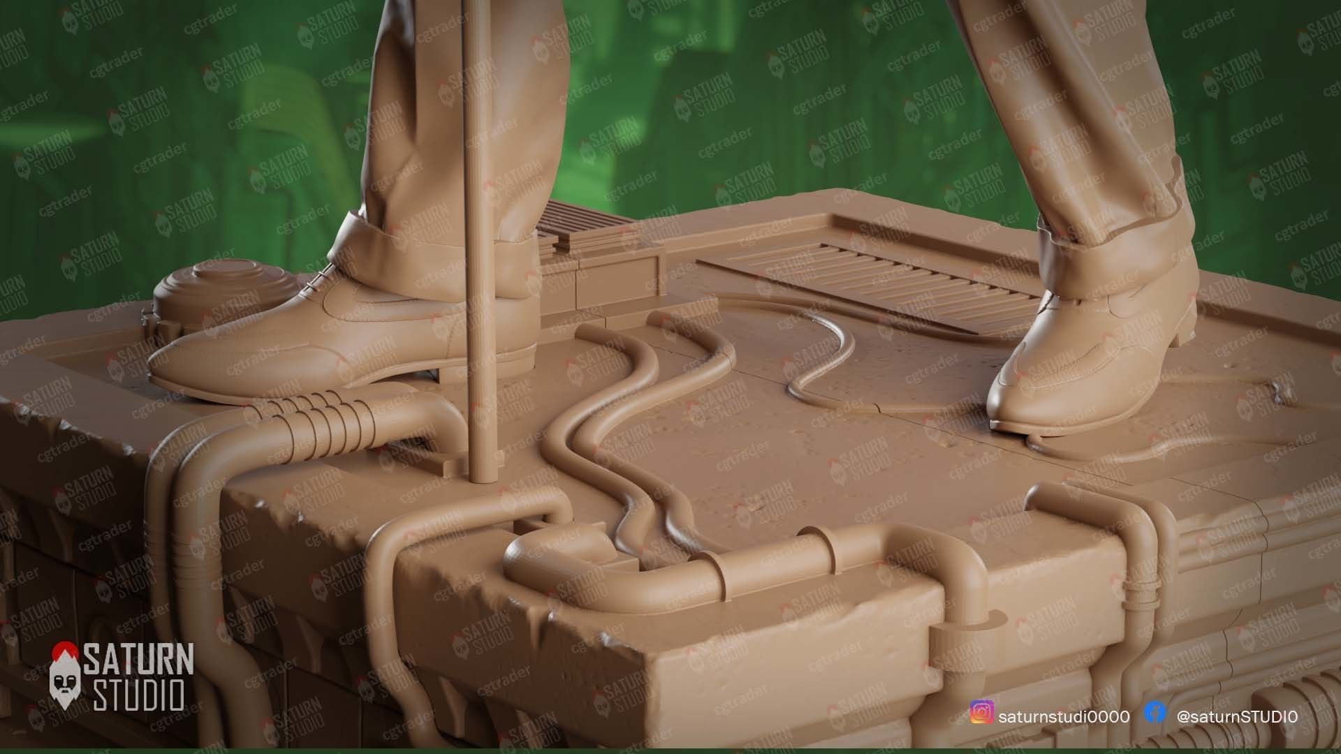 Gaff Blade Runner 3d print model 3D print mode 3D print model_7