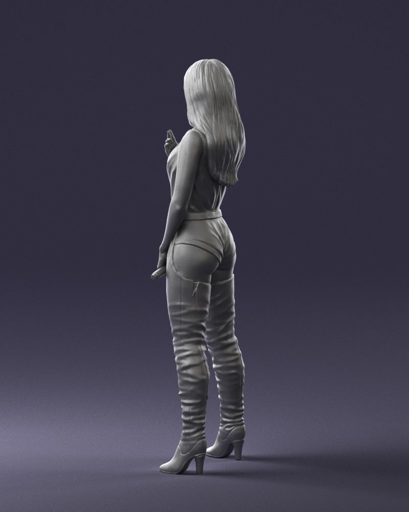 Latin singer with a tattoo 0233 3D Print Ready 3D print model_24