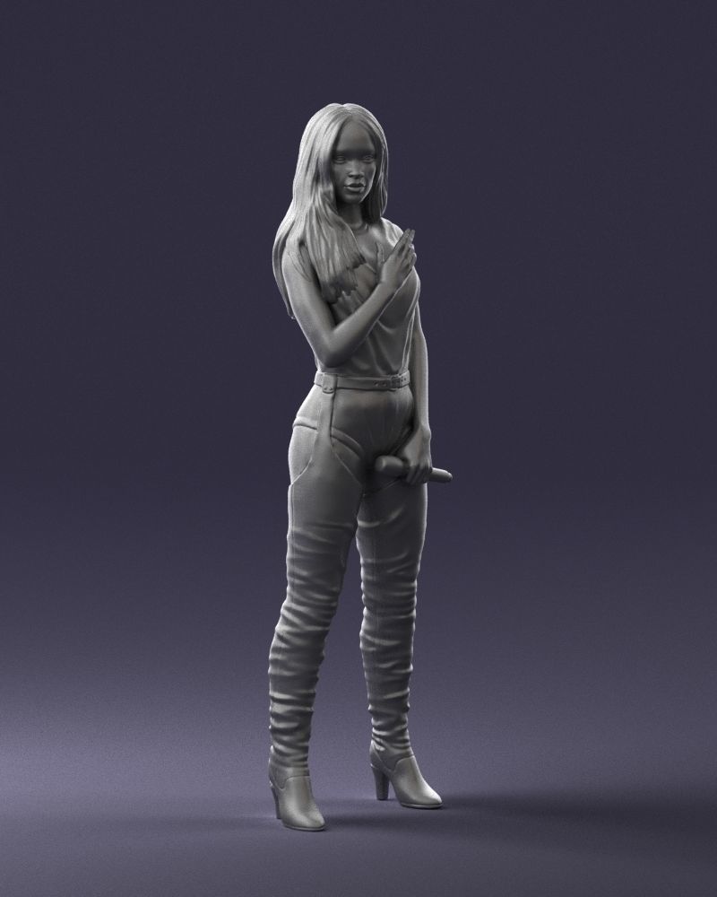 Latin singer with a tattoo 0233 3D Print Ready 3D print model_9