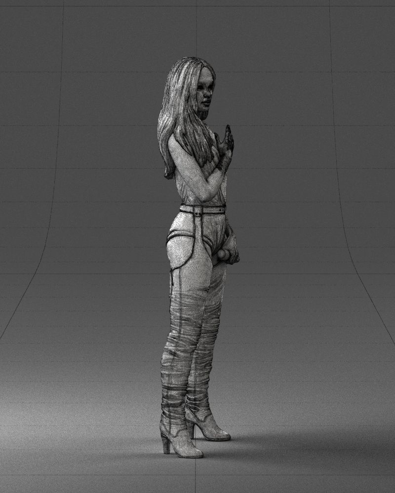 Latin singer with a tattoo 0233 3D Print Ready 3D print model_13