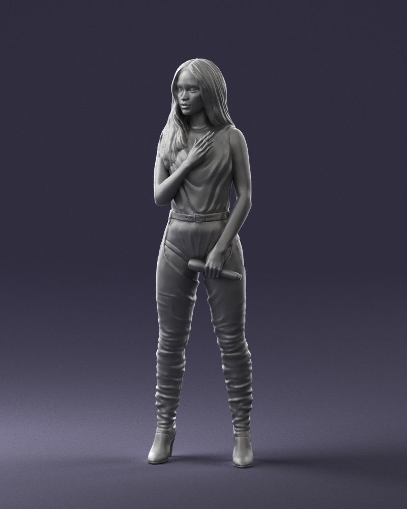 Latin singer with a tattoo 0233 3D Print Ready 3D print model_33
