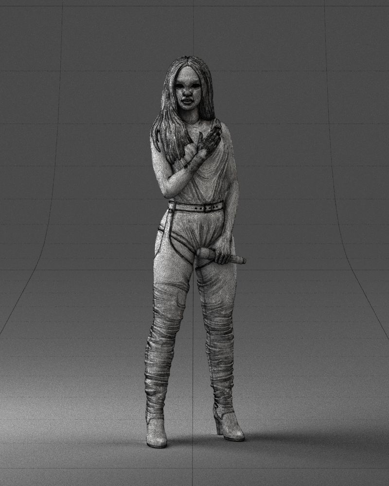 Latin singer with a tattoo 0233 3D Print Ready 3D print model_7